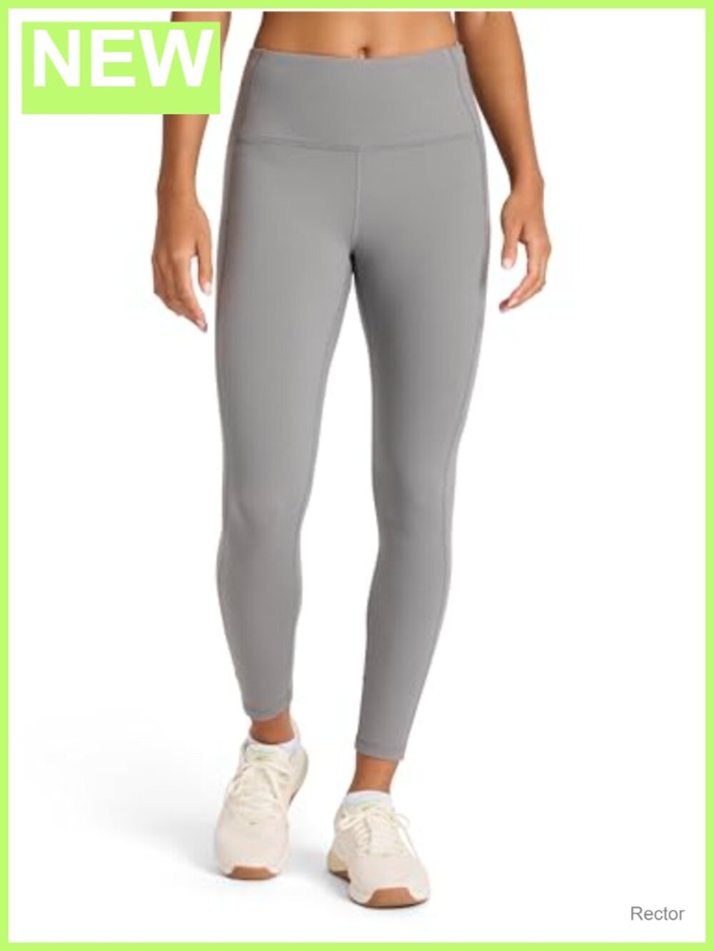 High-Rise 7/8 Leggings 25-Inch Inseam Tapered Fit Athletic Pull On
